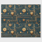 EcoFusion：リサイクル技術壁紙 ラッピングペーパー (フラット)