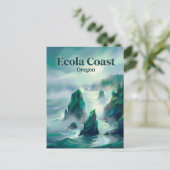 Ecola State Park Oregon ポストカード (スタンド正面)