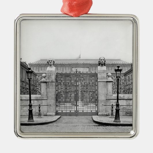 Ecole Nationale Superieure desの洒落男芸術 メタルオーナメント (正面)