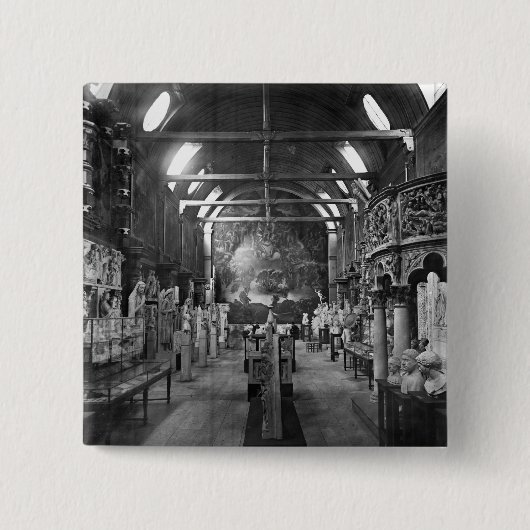 Ecole Nationale Superieure desの洒落男芸術 缶バッジ (正面)