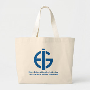 Ecolintのロゴ ラージトートバッグ
