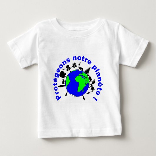 Ecologie ベビーTシャツ (正面)