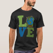 Ecologist environmental protection animals plants  tシャツ (正面)