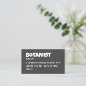 Ecologist Plant Definition Card 名刺 (スタンド正面)