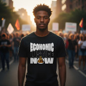 Economic Justice Now - Activism & Equality Tシャツ