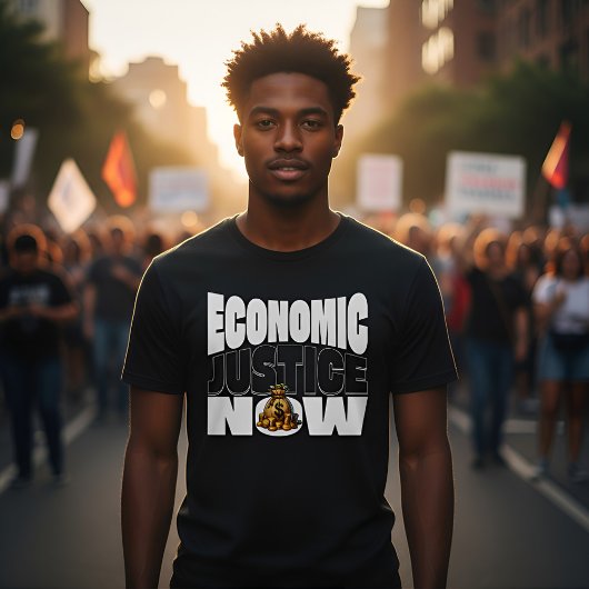 Economic Justice Now - Activism & Equality Tシャツ
