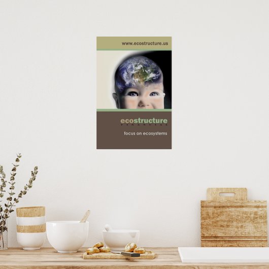 Ecostructureポスター24x36 ポスター (キッチン)