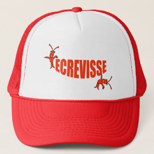 "Ecrevisse"のケージャンのCrawfish キャップ