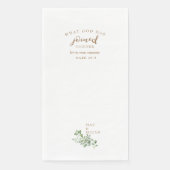 Écriture Ce que Dieu a uni Mariage (正面)