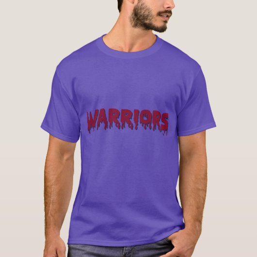 ECSUイースタン・コネチカット州立大学ウォリアーズ Tシャツ (正面)