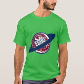 ECSUコネチカット東部州立大学プラネット Tシャツ (正面)
