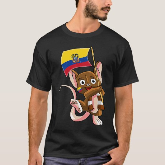 Ecuador Fan Mouse Tシャツ (正面)