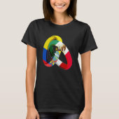 Ecuador Flag Mexico Grown Ring Marriage Wedding Tシャツ (正面)