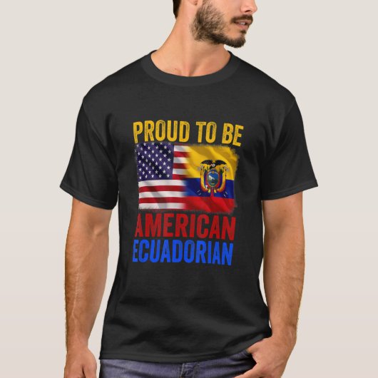 Ecuador Pride Ecuadorian Adults Women Men Kids 3 Tシャツ (正面)