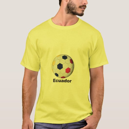 Ecuador Soccer Tシャツ (正面)