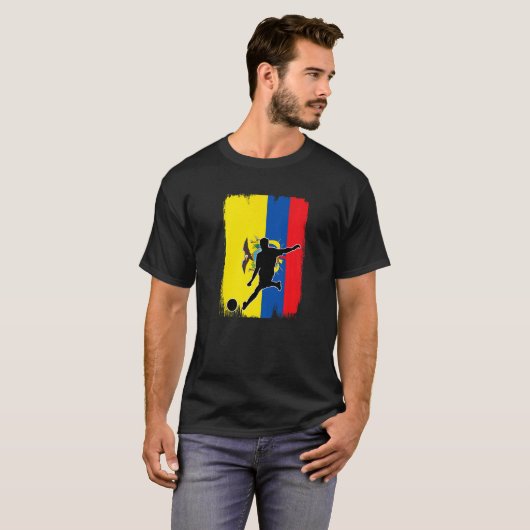 Ecuador Soccer Tシャツ (正面フル)