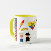 Ecuador Travel Mug Discove the Middle of the Wolrd マグカップ (正面左)