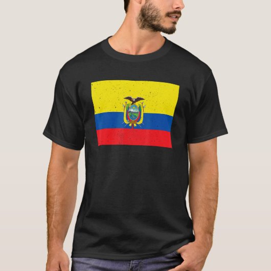 Ecuadorian Ecuador Flag Pride Ecuadorian Flag Tシャツ (正面)