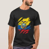 Ecuadorian Flag Ecuador Tシャツ (正面)