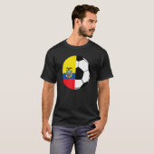 Ecuadorian Flag Soccer Fans Football   Ecuador Tシャツ (正面フル)