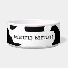 Écuelle Meuh Meuh pour animaux en céramique  ボウル