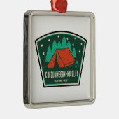 Ecuramegon-Nicolet国立森林キャンプ メタルオーナメント (右)