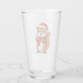 Écureuil de Noël Mignon タンブラーグラス (裏面)