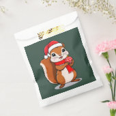 Écureuil de Noël Mignon フェイバーバッグ (封をした状態)
