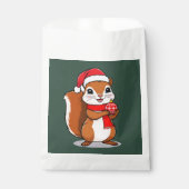 Écureuil de Noël Mignon フェイバーバッグ (正面)