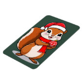 Écureuil de Noël Mignon マグネット (左側)