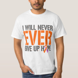 Eczemaの乾癬私は決してホツプをあきらめません Tシャツ