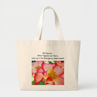 EDはそこに起こる何がバッグを、行きつきます看護します ラージトートバッグ