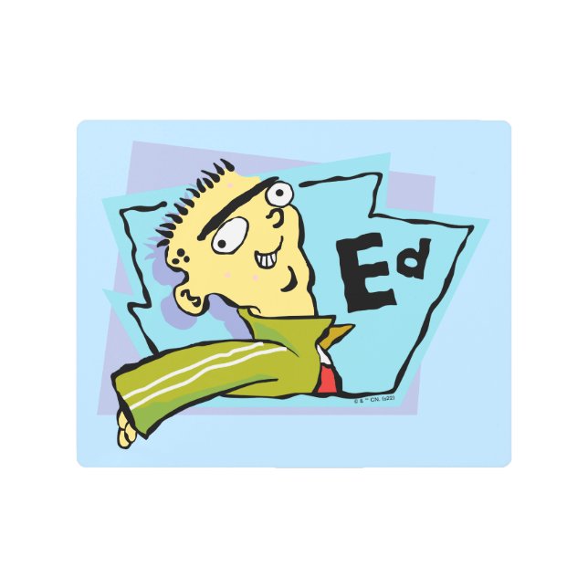 Edキャラクターグラフィック メタルプリント (正面)