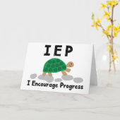 ED自閉症に関する特別な先生評価 カード (黄色い花)