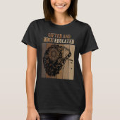 ed And HBCU Educated Historical Black Colleges Tシャツ (正面)