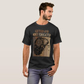 ed And HBCU Educated Historical Black Colleges Tシャツ (正面フル)