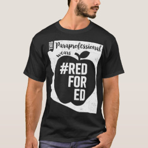 Ed Arizona Para T用の赤 Tシャツ