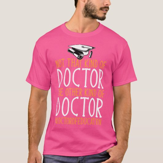 ed.D.教育博士号 Tシャツ (正面)