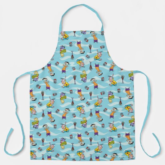 Ed、Edd、n渦模様 エプロン (正面)