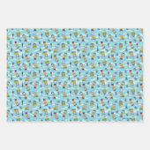 Ed、Edd、n渦模様 ラッピングペーパーシート (正面)