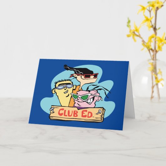 Ed, Edd, n Eddy – クラブEd カード (黄色い花)