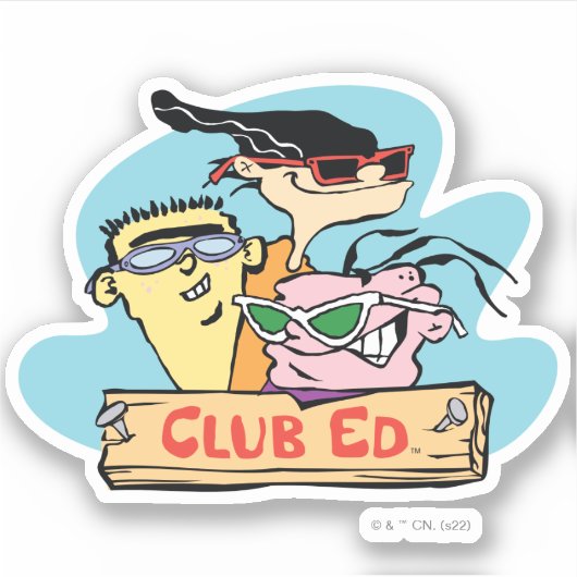 Ed, Edd, n Eddy – クラブEd シール (正面)