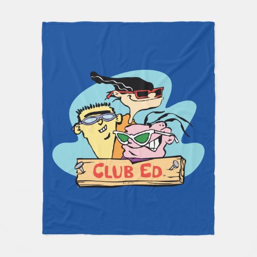 Ed, Edd, n Eddy – クラブEd フリースブランケット (正面)