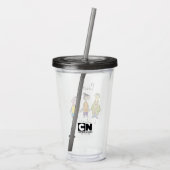 Ed, Edd, n Eddy – 思春期は許されない アクリルタンブラー (裏面)