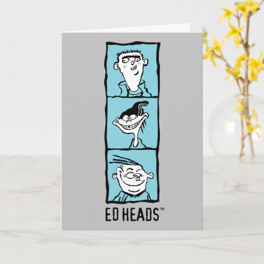 Ed、Edd、n Eddy - Edヘッド カード (黄色い花)