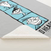 Ed、Edd、n Eddy - Edヘッド シェルパブランケット (3/4)