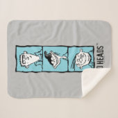 Ed、Edd、n Eddy - Edヘッド シェルパブランケット (正面(横))