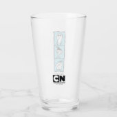 Ed、Edd、n Eddy - Edヘッド タンブラーグラス (裏面)