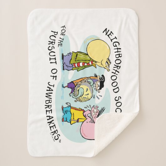 Ed, Edd, n Eddy - Jawbreakers シェルパブランケット (正面)