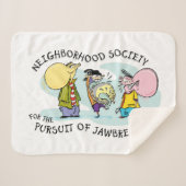 Ed, Edd, n Eddy - Jawbreakers シェルパブランケット (正面(横))